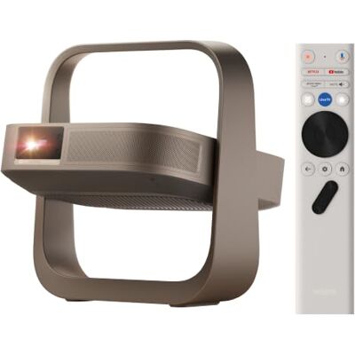 XGIMI Elfin Flip 4K Proyector Portátil, RGB Láser Triple, Exterior y Jardín XGIMI Elfin Flip 4K Proyector Portátil, RGB Láser Triple, Exterior y Jardín