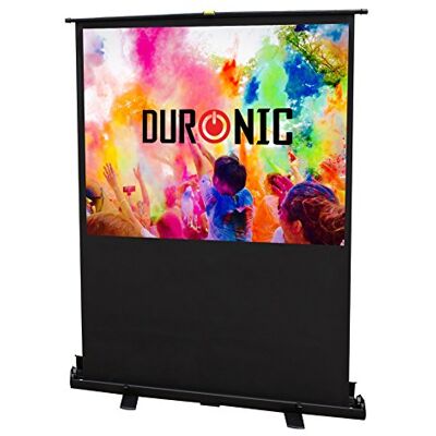 Duronic Pantalla de Proyector FPS60/43, 60" Pantalla de Proyector de Piso Escuela, Teatro, Cine, Home Brilliant White 122 cm (Ancho) x 91 cm (H) Pantalla Ancha Portátil Independiente 4K / 8K Duronic Pantalla de Proyector FPS60/43, 60" Pantalla de Proyector de Piso Escuela, Teatro, Cine, Home Brilliant White 122 cm (Ancho) x 91 cm (H) Pantalla Ancha Portátil Independiente 4K / 8K