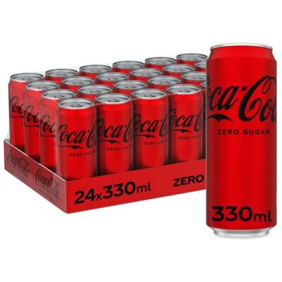 Coca-Cola COKE ZERO 24X330ML CAN A06992 Coca-Cola COKE ZERO 24X330ML CAN A06992