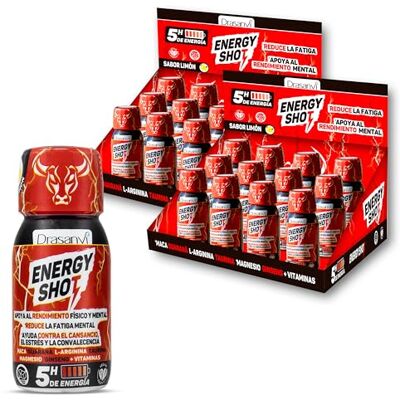 Drasanvi WEB PACK ENERGY SHOT LIMON 60ML 24 UNIDADES Drasanvi WEB PACK ENERGY SHOT LIMON 60ML 24 UNIDADES