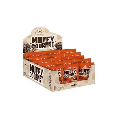 Amix Mr. Popper’s Muffy Gourmet – Muffin proteico Original con crema de chocolate blanco, alto contenido de proteínas, bajo en azúcar y sin aceite de palma – 15x50 g Amix Mr. Popper’s Muffy Gourmet – Muffin proteico Original con crema de chocolate blanco, alto contenido de proteínas, bajo en azúcar y sin aceite de palma – 15x50 g