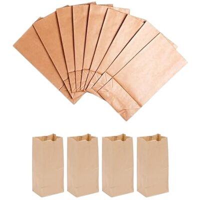 Perfect Stix Bolsas marrones de 1 libra Paquete de 100 unidades Perfect Stix Bolsas marrones de 1 libra Paquete de 100 unidades