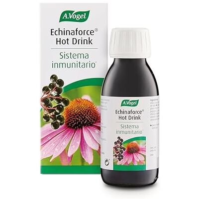 A.Vogel Echinaforce Hot Drink Apoyo Inmunitario Natural con Equinácea y Saúco Extractos Frescos para Bienestar Diario Echinacea Orgánica 100 ml A.Vogel Echinaforce Hot Drink Apoyo Inmunitario Natural con Equinácea y Saúco Extractos Frescos para Bienestar Diario Echinacea Orgánica 100 ml