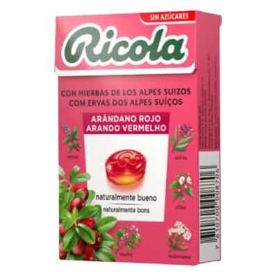 Ricola Caramelos S/A 50G Arandano Ricola Caramelos S/A 50G Arandano