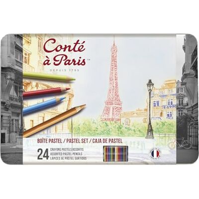 Conté à Paris Conte a Paris Lápices pastel (24 unidades) Conté à Paris Conte a Paris Lápices pastel (24 unidades)
