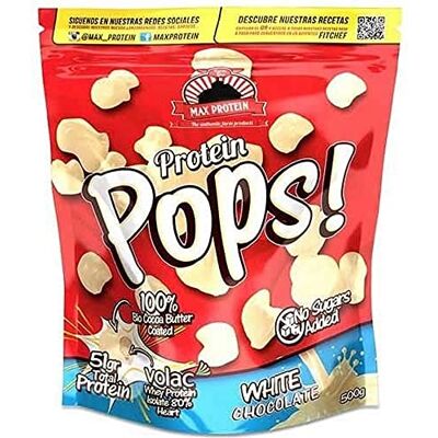 RiteBite Max Protein Max Protein Pops Max White Chocolate Saco, One size, 500 g RiteBite Max Protein Max Protein Pops Max White Chocolate Saco, One size, 500 g