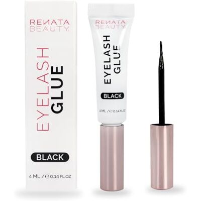RB RENATA BEAUTY Renata Beauty Pegamento para Pestañas Postizas Negro – Adhesivo de 24hs para Pestañas – Pegamento Waterpoof para Extensión de Pestañas Falsas – Tubo Flexible de Doble Función con Cepillo RB RENATA BEAUTY Renata Beauty Pegamento para Pestañas Postizas Negro – Adhesivo de 24hs para Pestañas – Pegamento Waterpoof para Extensión de Pestañas Falsas – Tubo Flexible de Doble Función con Cepillo