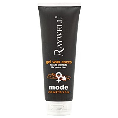 Raywell Mode Gel Cera Coco 250ml - Cera para cabello Raywell Mode Gel Cera Coco 250ml - Cera para cabello