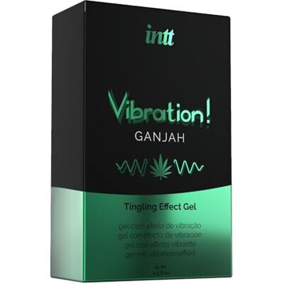 Intt ¡Vibración! Gel De Hormigueo Ganjah 60 g Intt ¡Vibración! Gel De Hormigueo Ganjah 60 g