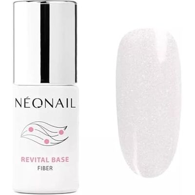 NÉONAIL Pintauñas Semipermanentes 7,2 ml Base Coat Semipermanente Revital Base Fiber Shiny Queen Esmaltes Semipermanentes Para Uñas Gel Uñas Manicura Base Esmalte Gel UV LED NÉONAIL Pintauñas Semipermanentes 7,2 ml Base Coat Semipermanente Revital Base Fiber Shiny Queen Esmaltes Semipermanentes Para Uñas Gel Uñas Manicura Base Esmalte Gel UV LED