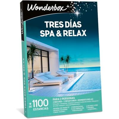 WONDERBOX Idea de Regalo Navidad Tres DÍAS SPA & Relax WONDERBOX Idea de Regalo Navidad Tres DÍAS SPA & Relax