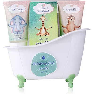 Set de Regalo Relajante de Vainilla - Baño y Ducha Set de Regalo Relajante de Vainilla - Baño y Ducha