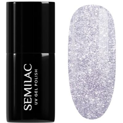 Semilac Plata 461 Esmalte de uñas híbrido - Esmalte de uñas Semilac Plata 461 Esmalte de uñas híbrido - Esmalte de uñas