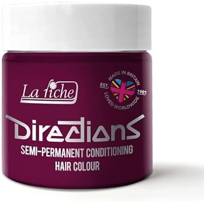 La Riche Directions Semi-Permanent Hair Color Bote de 100 ml (Dark Tulip) La Riche Directions Semi-Permanent Hair Color Bote de 100 ml (Dark Tulip)