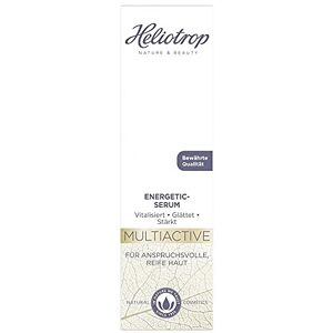 Heliotrop Sérum antiedad para pieles maduras exigentes, cuidado facial vegano con aceite de nuez de macadamia y extracto de melisa, suero multiactivo energético, 1 x 30 ml Heliotrop Sérum antiedad para pieles maduras exigentes, cuidado facial vegano con aceite de nuez de macadamia y extracto de melisa, suero multiactivo energético, 1 x 30 ml