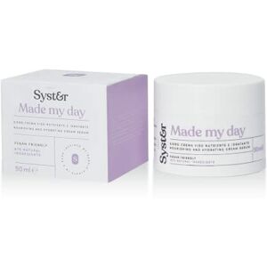 Syster Serum y crema hidratante facial 2 en 1, nutritiva y antiarrugas para pieles normales, secas y grasas, mujeres y hombres Serum facial vegano, Made in Italy Sin Parabenos ni Siliconas 50ml Syster Serum y crema hidratante facial 2 en 1, nutritiva y antiarrugas para pieles normales, secas y grasas, mujeres y hombres Serum facial vegano, Made in Italy Sin Parabenos ni Siliconas 50ml