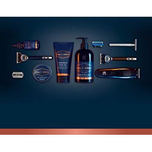 Gillette 3 en 1 Barina, cara y gel de lavado de pelo para hombres, limpieza diaria y frescura, con fragancia característica, 350 ml Gillette 3 en 1 Barina, cara y gel de lavado de pelo para hombres, limpieza diaria y frescura, con fragancia característica, 350 ml