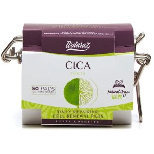 ardaraz Discos de Renovación Celular con Asiaticoside y CiCa. Exfoliante facial suave con efecto Regenerador Anti Acné. Peeling quimico facial de uso diario limpiador de poros. 50 discos algodón ardaraz Discos de Renovación Celular con Asiaticoside y CiCa. Exfoliante facial suave con efecto Regenerador Anti Acné. Peeling quimico facial de uso diario limpiador de poros. 50 discos algodón