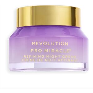 Revolution Beauty London Revolution Pro Miracle Retinoid Refining Night Cream, Crema de Noche Nutritiva para una Piel Renovada y Radiante, 50 ml Revolution Beauty London Revolution Pro Miracle Retinoid Refining Night Cream, Crema de Noche Nutritiva para una Piel Renovada y Radiante, 50 ml