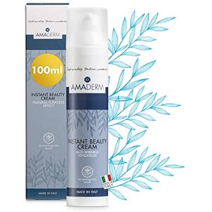 AMADERM Instant Beauty Men 100ml Crema Facial Hombre y Contorno de Ojos 3en1 Antiarrugas, Hidratante y Antifatiga Piel Perfecta gracias al Ácido Hialurónico y a los Polvos Soft Focus AMADERM Instant Beauty Men 100ml Crema Facial Hombre y Contorno de Ojos 3en1 Antiarrugas, Hidratante y Antifatiga Piel Perfecta gracias al Ácido Hialurónico y a los Polvos Soft Focus