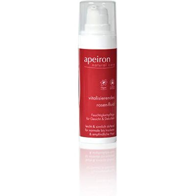 Apeiron Vitalising Rose-Fluid for face & décolleté Apeiron Vitalising Rose-Fluid for face & décolleté