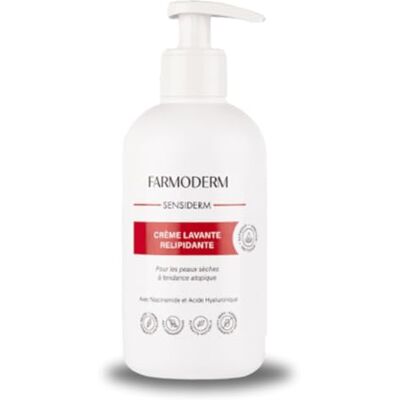 FARMODERM Crema Limpiadora Relipidante para rostro y cuerpo de personas mayores y bebés Leche desmaquillante con Niacinamida y Ácido Hialurónico Hidrata, limpia, nutre Piel seca y deshidratada FARMODERM Crema Limpiadora Relipidante para rostro y cuerpo de personas mayores y bebés Leche desmaquillante con Niacinamida y Ácido Hialurónico Hidrata, limpia, nutre Piel seca y deshidratada