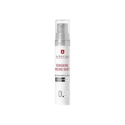Erborian Ginseng Micro Shot Advanced 0.3% Sérum Facial Intensivo Inspirado en Micro-Needling Con Ginseng y Colágeno para Arrugas y Poros Refinados Cuidado Coreano 10 ml Erborian Ginseng Micro Shot Advanced 0.3% Sérum Facial Intensivo Inspirado en Micro-Needling Con Ginseng y Colágeno para Arrugas y Poros Refinados Cuidado Coreano 10 ml