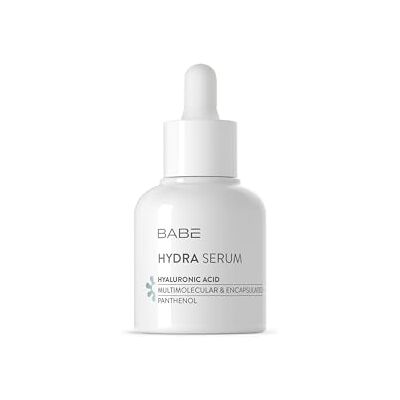 LABORATORIOS BABE LABORATORIOS BABÉ Hydra Serum 30 ml Ácido Hialurónico Sérum Facial Multimolecular 4 Tipos de Ácido Hialurónico Hidratación Duradera con Efecto Volumen Face Serum Piel Alisada y Rellena LABORATORIOS BABE LABORATORIOS BABÉ Hydra Serum 30 ml Ácido Hialurónico Sérum Facial Multimolecular 4 Tipos de Ácido Hialurónico Hidratación Duradera con Efecto Volumen Face Serum Piel Alisada y Rellena