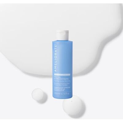 AMELIORATE Transforming Facial Concentrate 200ml Clinically Proven Pore Refining Toner for Face Hydrates, Brightens & Smooths Uneven Skin With LaH6 Complex Dermatologist Approved AMELIORATE Transforming Facial Concentrate 200ml Clinically Proven Pore Refining Toner for Face Hydrates, Brightens & Smooths Uneven Skin With LaH6 Complex Dermatologist Approved