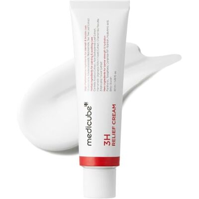 medicube 3H Daily Relief Cream Crema Calmante de Uso Diario, Todo Tipo de Piel, Ligera y Confortable con Centella y Ceramidas para Equilibrio e Hidratación medicube 3H Daily Relief Cream Crema Calmante de Uso Diario, Todo Tipo de Piel, Ligera y Confortable con Centella y Ceramidas para Equilibrio e Hidratación