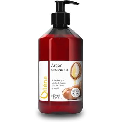 Oïléna Aceite de Argán Ecológico Marroquí Prensado en Frío Hidratante Natural para Piel, Cabello, Barba y Uñas Antiedad y Antiarrugas Reparador Capilar y Fortalecedor de Uñas 250 ml Oïléna Aceite de Argán Ecológico Marroquí Prensado en Frío Hidratante Natural para Piel, Cabello, Barba y Uñas Antiedad y Antiarrugas Reparador Capilar y Fortalecedor de Uñas 250 ml