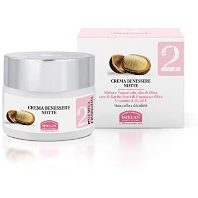 Helan , Linea Viso 2, Crema Hidratante Facial Mujer, Crema Cara Mujer Delicada para Piel Seca Crema de Noche con Aceite de Oliva Crema Antiarrugas Mujer con Vitamina E y Manteca de Karité 50 ml Helan , Linea Viso 2, Crema Hidratante Facial Mujer, Crema Cara Mujer Delicada para Piel Seca Crema de Noche con Aceite de Oliva Crema Antiarrugas Mujer con Vitamina E y Manteca de Karité 50 ml