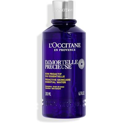 L'OCCITANE Agua Esencial Immortelle Précieuse 200 ml Afina la textura de la piel y reduce los poros Fabricado en Francia L'OCCITANE Agua Esencial Immortelle Précieuse 200 ml Afina la textura de la piel y reduce los poros Fabricado en Francia