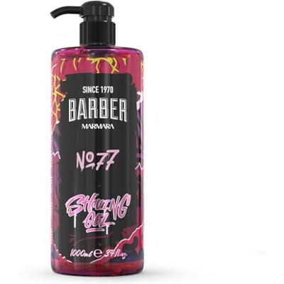 barber marmara Gel de Afeitar No. 77 para Hombres Transparente Sin Espuma con Dosificador Calidad Profesional Turca para Contornos de Barba, Cuello y Afeitado Cerrado 1L barber marmara Gel de Afeitar No. 77 para Hombres Transparente Sin Espuma con Dosificador Calidad Profesional Turca para Contornos de Barba, Cuello y Afeitado Cerrado 1L
