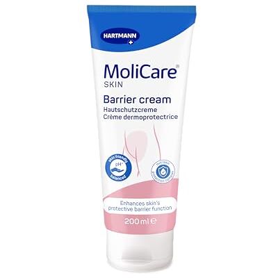Menalind MoliCare Skin Crema sin Óxido de Zinc: Protección de la Piel, Zonas Irritadas, Piel Sensible, Actúa de Barrera, 200 ml Menalind MoliCare Skin Crema sin Óxido de Zinc: Protección de la Piel, Zonas Irritadas, Piel Sensible, Actúa de Barrera, 200 ml