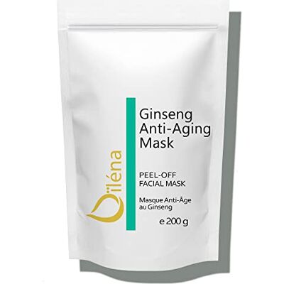 Oïléna Mascarilla facial hidratante de alginato en polvo, removedor de espinillas Mascarilla puntos negros Mascarilla Vegan, sin aclarado, exfoliante 200 g (Mascarilla Anti Edad Ginseng) Oïléna Mascarilla facial hidratante de alginato en polvo, removedor de espinillas Mascarilla puntos negros Mascarilla Vegan, sin aclarado, exfoliante 200 g (Mascarilla Anti Edad Ginseng)
