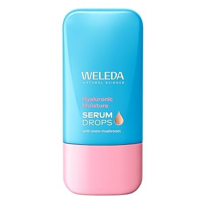 WELEDA Booster Drops Hidratante, Sérum Ligero, Aporta Hidratación Intensa Durante 24h, con Ácido Hialurónico y Hongo de las Nieves, 100% Natural, Textura Gel, Vegano 30 ml WELEDA Booster Drops Hidratante, Sérum Ligero, Aporta Hidratación Intensa Durante 24h, con Ácido Hialurónico y Hongo de las Nieves, 100% Natural, Textura Gel, Vegano 30 ml