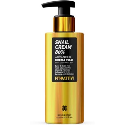 FITOATTIVI NATURA E BENESSERE 100 ml Crema Hidratante Facial Hombre Antiarrugas con Baba de Caracol, Ácido Hialurónico y Vitamina E, Crema Antiedad para Piel Grasa PureLift by FITOATTIVI FITOATTIVI NATURA E BENESSERE 100 ml Crema Hidratante Facial Hombre Antiarrugas con Baba de Caracol, Ácido Hialurónico y Vitamina E, Crema Antiedad para Piel Grasa PureLift by FITOATTIVI