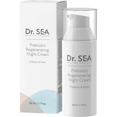 DR. SEA Crema de Noche Regeneradora Prebiótica con Biotina Antiedad & Antioxidante Hidratación Intensiva & Rejuvenecimiento Celular 50 ml DR. SEA Crema de Noche Regeneradora Prebiótica con Biotina Antiedad & Antioxidante Hidratación Intensiva & Rejuvenecimiento Celular 50 ml