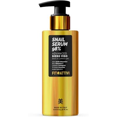 FITOATTIVI NATURA E BENESSERE Suero facial hidratante y regenerador para mujeres y hombres con 98% de baba de caracol, vitamina E, ácido ferúlico y ácido hialurónico, 100% Made in Italy, 100 ml PureLift by FITOATTIVI FITOATTIVI NATURA E BENESSERE Suero facial hidratante y regenerador para mujeres y hombres con 98% de baba de caracol, vitamina E, ácido ferúlico y ácido hialurónico, 100% Made in Italy, 100 ml PureLift by FITOATTIVI