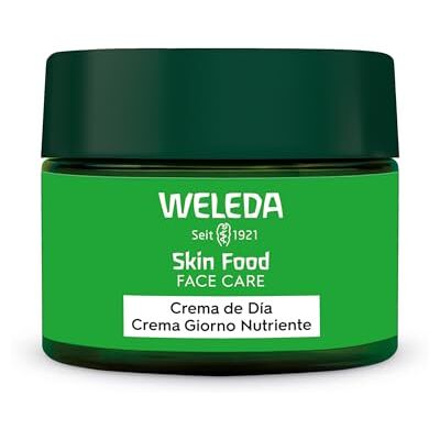 WELEDA Skin Food Crema Nutritiva de Día, Nutre, Hidrata y Repara la Piel, Rápida Absorción, con Extractos Botánicos de Pensamiento, Caléndula y Manzanilla Orgánica, Apto para Pieles Secas 40 ml WELEDA Skin Food Crema Nutritiva de Día, Nutre, Hidrata y Repara la Piel, Rápida Absorción, con Extractos Botánicos de Pensamiento, Caléndula y Manzanilla Orgánica, Apto para Pieles Secas 40 ml