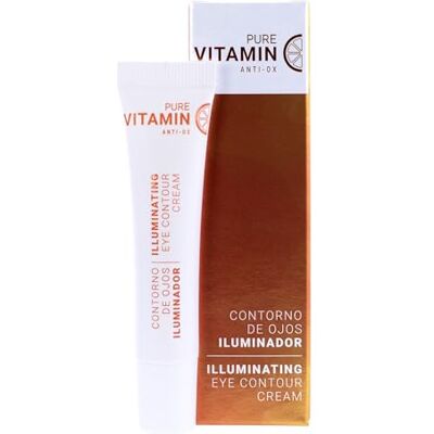 Noche Y Dia NyD Contorno de Ojos Iluminador con Vitamina C, Ácido Hialurónico y Cafeína Antiojeras, Antibolsas y Antiarrugas para una Mirada Luminosa, 15ml Noche Y Dia NyD Contorno de Ojos Iluminador con Vitamina C, Ácido Hialurónico y Cafeína Antiojeras, Antibolsas y Antiarrugas para una Mirada Luminosa, 15ml