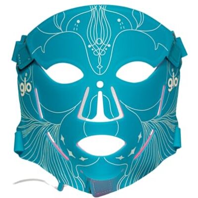 glo Mask I Máscara LED Facial de Silicona Flexible I Dispositivo de Luz Roja e Infrarroja NIR para Cuidado Facial en Casa I Tecnología LED con 3 Longitudes de Onda I Recargable glo Mask I Máscara LED Facial de Silicona Flexible I Dispositivo de Luz Roja e Infrarroja NIR para Cuidado Facial en Casa I Tecnología LED con 3 Longitudes de Onda I Recargable