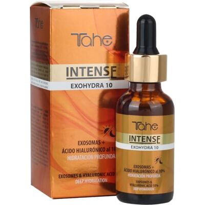 Tahe Intense Exosomes Concentrado facial Exohydra 10 con Exosomas y Ácido Hialurónico que aporta hidratación profunda y regeneración celular, 30 ml Tahe Intense Exosomes Concentrado facial Exohydra 10 con Exosomas y Ácido Hialurónico que aporta hidratación profunda y regeneración celular, 30 ml
