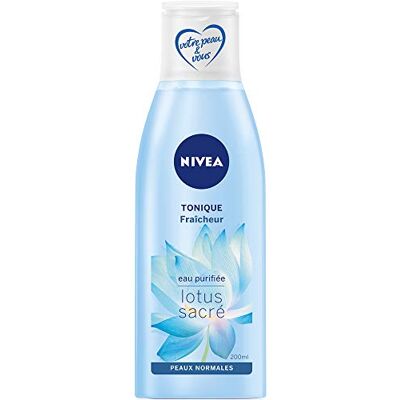Tónico de flor de loto Nivea - Loción para piel normal y grasa 200ml Tónico de flor de loto Nivea - Loción para piel normal y grasa 200ml