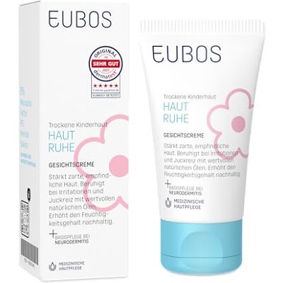 Eubos Crema Facial para Bebés - Piel Sensible y Seca Eubos Crema Facial para Bebés - Piel Sensible y Seca