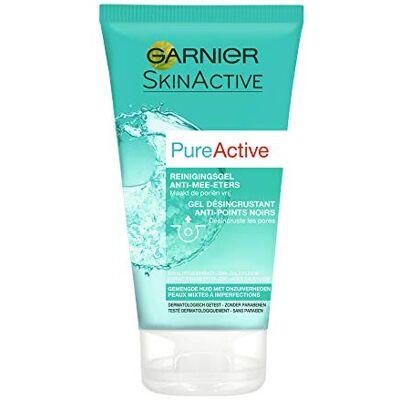 Garnier GEL DÉSINCRUSTANT ANTI-POINTS NOIRS PURE ACTIVE Garnier GEL DÉSINCRUSTANT ANTI-POINTS NOIRS PURE ACTIVE