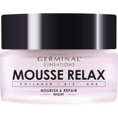 GERMINAL Sensations Crema de Noche con Colágeno, 50ml Con vitamina B12 calmante y AHA de suave exfoliación; renueva, reafirma y nutre la piel durante la noche GERMINAL Sensations Crema de Noche con Colágeno, 50ml Con vitamina B12 calmante y AHA de suave exfoliación; renueva, reafirma y nutre la piel durante la noche