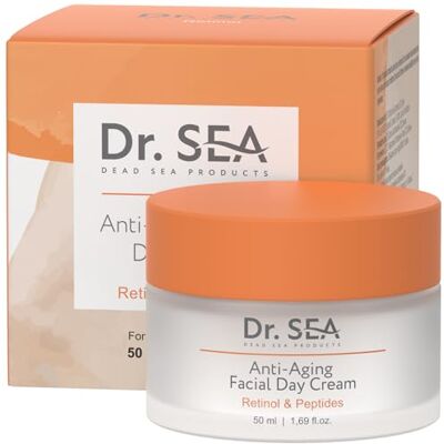 DR. SEA Crema Facial Antiedad de Día Retinol & Péptidos Hidratación & Firmeza Minerales del Mar Muerto 50ml DR. SEA Crema Facial Antiedad de Día Retinol & Péptidos Hidratación & Firmeza Minerales del Mar Muerto 50ml