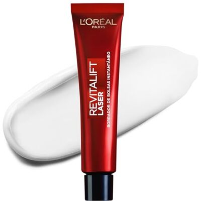 L'Oreal Paris L'Oréal Paris Revitalift Laser Borrador de Bolsas Instantáneo. Deshincha y Alisa Bolsa de los Ojos en 15 minutos*. Corrector de Ojos. Mirada Firme y Rejuvenecida. Contorno de Ojos Hombre y Mujer.15ml L'Oreal Paris L'Oréal Paris Revitalift Laser Borrador de Bolsas Instantáneo. Deshincha y Alisa Bolsa de los Ojos en 15 minutos*. Corrector de Ojos. Mirada Firme y Rejuvenecida. Contorno de Ojos Hombre y Mujer.15ml